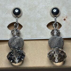 Elegant Silver Drop Earrings